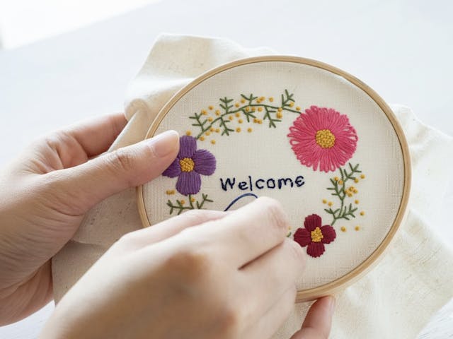 ふっくら刺繍ワークとは？のイメージ画像
