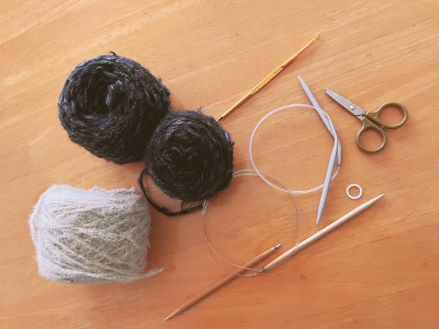 初心者OK！棒針編みのスキルが学べるのイメージ画像