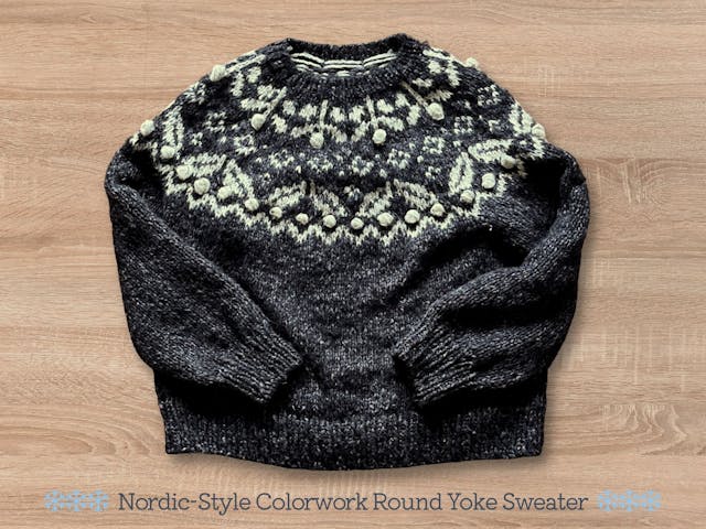 一着の完成から広がる編み物の楽しみのイメージ画像