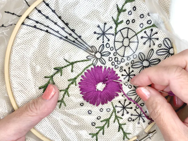 ふっくら刺繍とはのイメージ画像