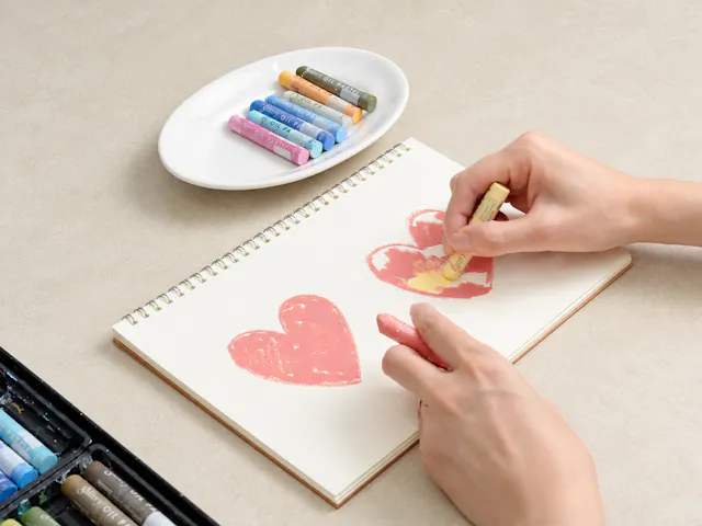 はじめてでも楽しく描けるのイメージ画像