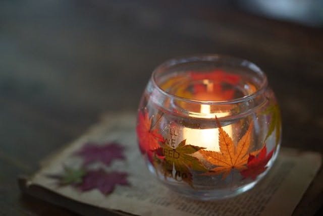 ちょっと贅沢なキャンドルのある暮らしのイメージ画像