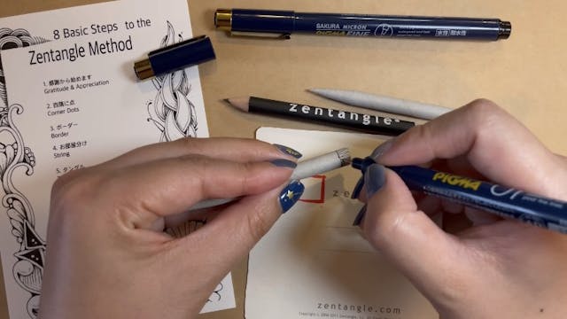 アート「ゼンタングル®︎」とは？のイメージ画像