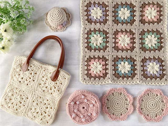 「５点」の編み小物に挑戦しますのイメージ画像