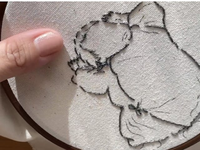 刺繍の仕方だけではなく
作品への仕立て方もお伝え！のイメージ画像