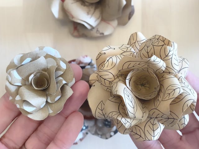 素敵な『薔薇』の立体作品を作りますのイメージ画像