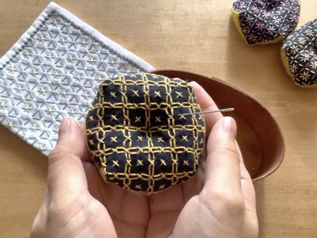 刺し子で小物「ビスコーニュ」に挑戦しますのイメージ画像