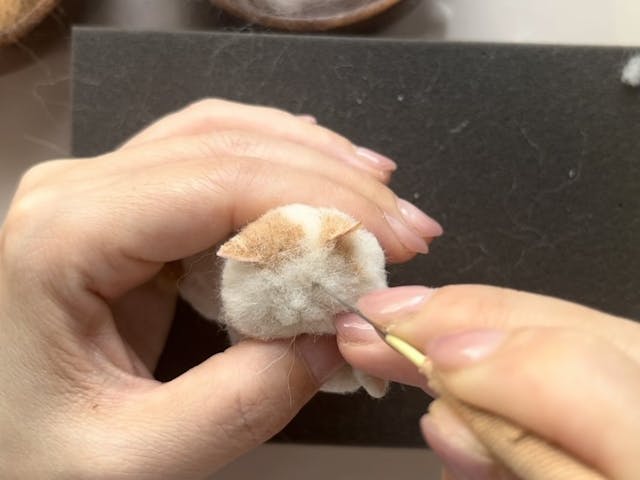 初心者でも大丈夫！基礎から
「小さい猫を作る為のコツ」までレクチャーのイメージ画像