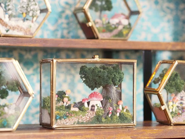 自分だけの小さな世界「ジオラマテラリウム」のイメージ画像