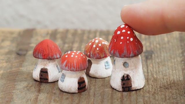 「キノコの森」ジオラマ作りに挑戦のイメージ画像