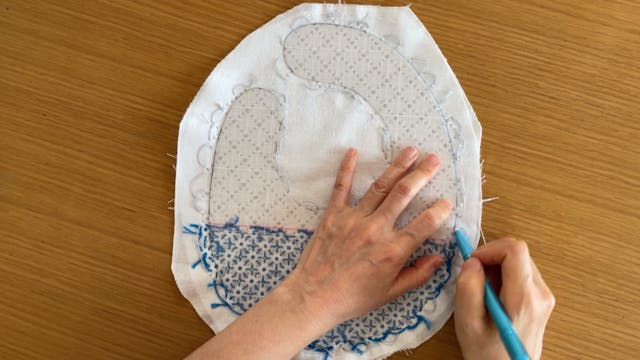 刺し子の基本から丁寧に学べるのイメージ画像