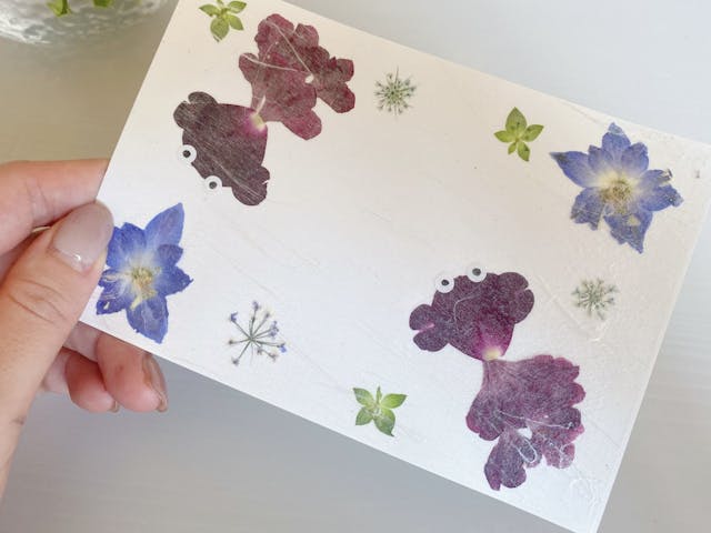 押し花作りの基本が学べますのイメージ画像