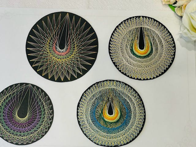 3種類の曼荼羅作品作りに挑戦のイメージ画像