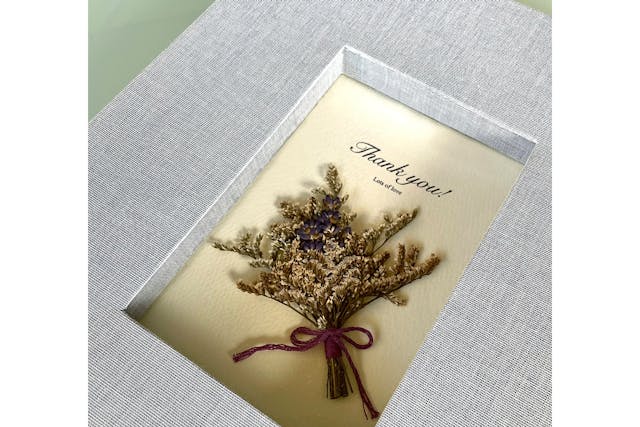 飾りたいものに合わせた
フレームが作れるようにのイメージ画像