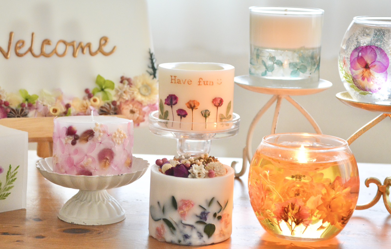 earth candleが教える！基礎から応用まで学ぶ「11種のボタニカルキャンドル講座」