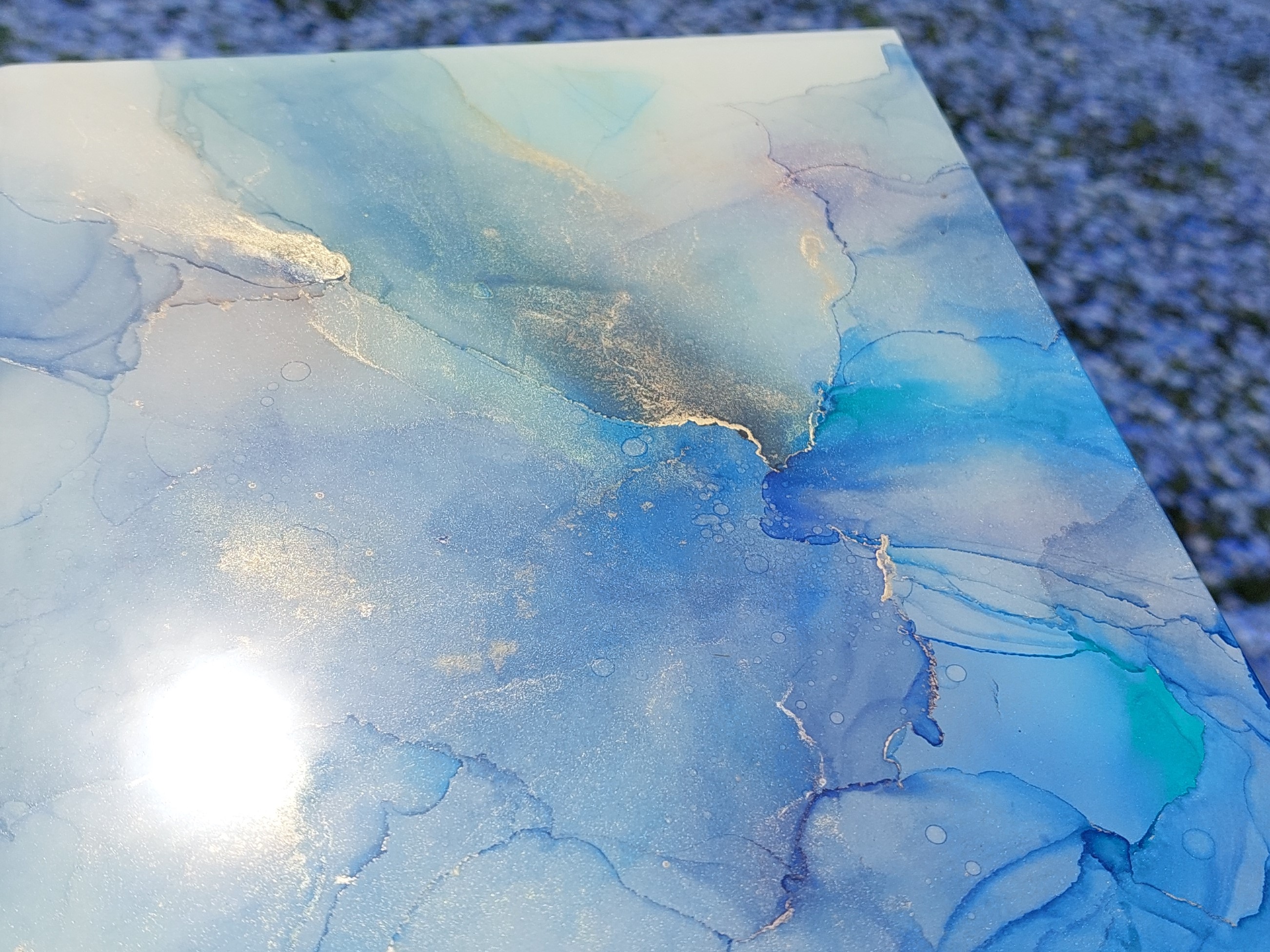 コースレッスン】はじめてのアルコールインクアート講座 | FANTIST