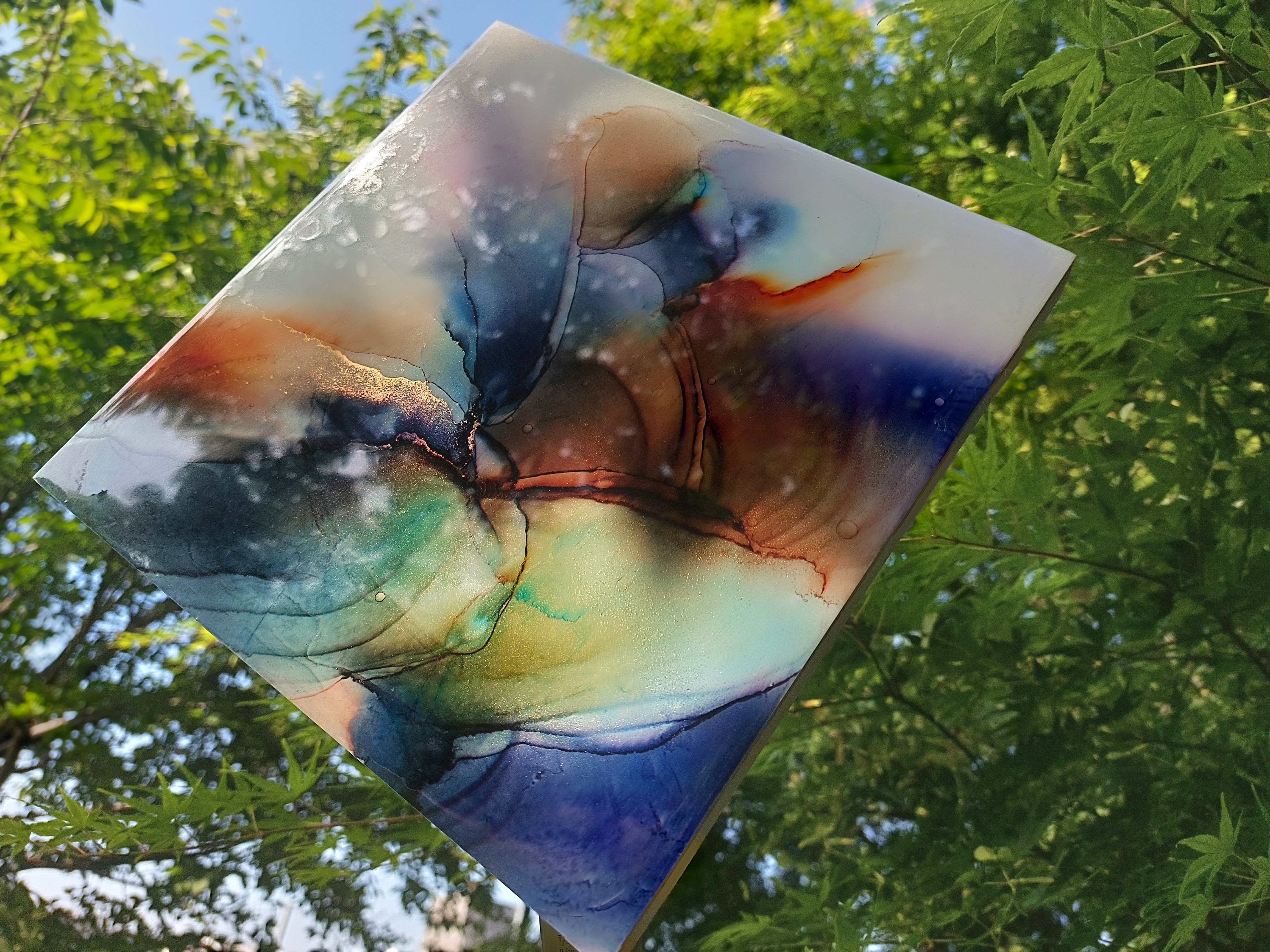 はじめてのアルコールインクアート講座の紹介画像7