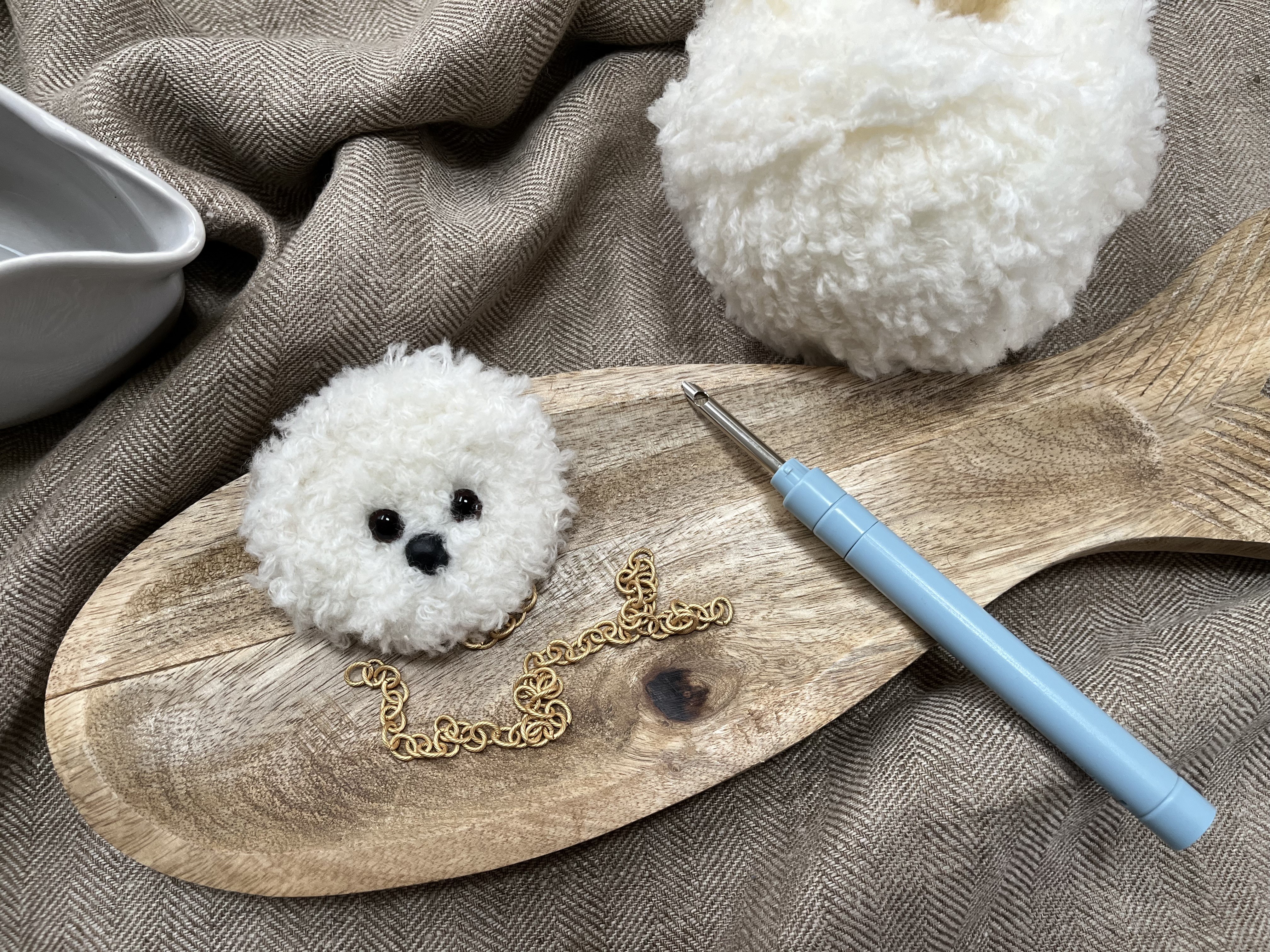 パンチニードルをはじめよう！パンチニードルで犬を作る講座の紹介画像6