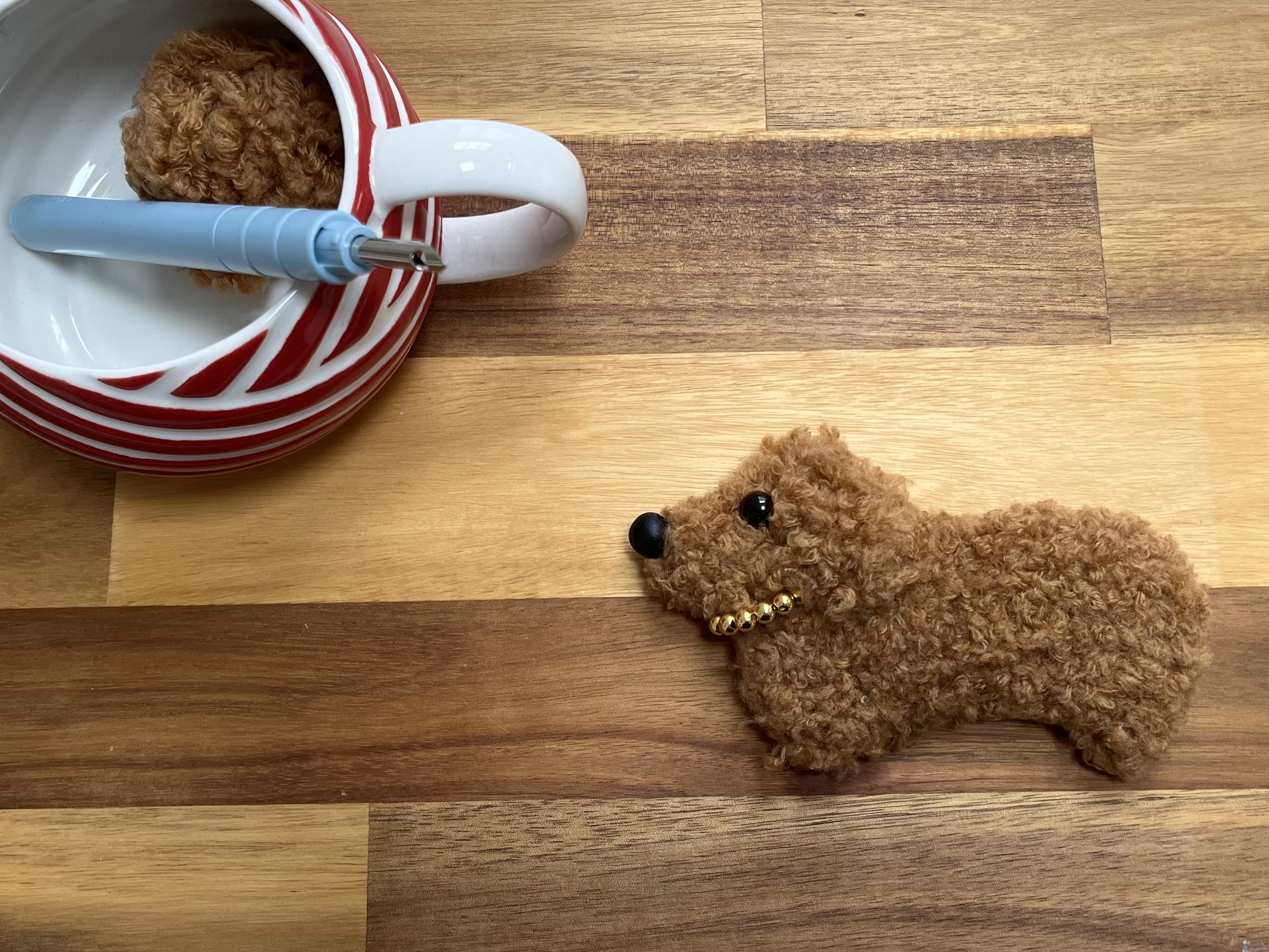 パンチニードルをはじめよう！パンチニードルで犬を作る講座の紹介画像9