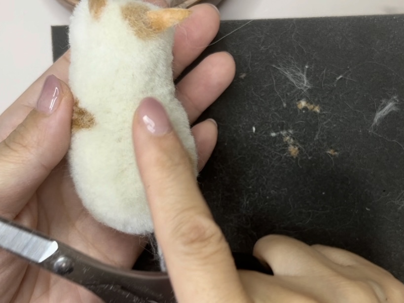 MEBARUが教える！羊毛フェルト講座 -茶トラ白猫編-の紹介画像5