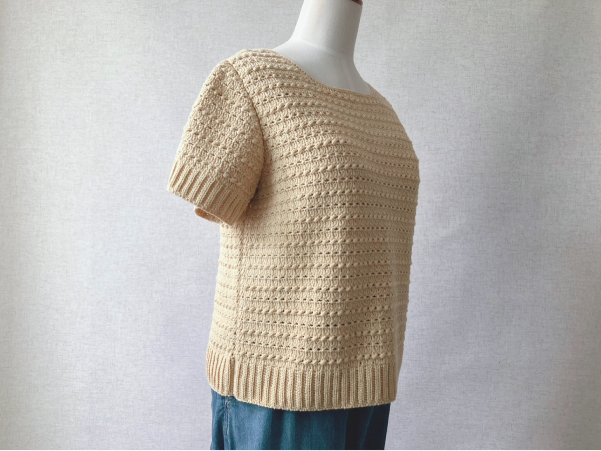 ATELIER *mati*の自分サイズで編むウェア制作講座