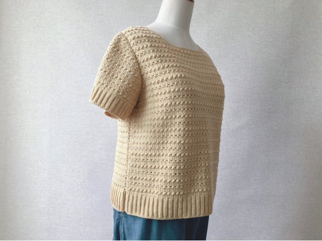 ATELIER *mati*の自分サイズで編むウェア制作講座