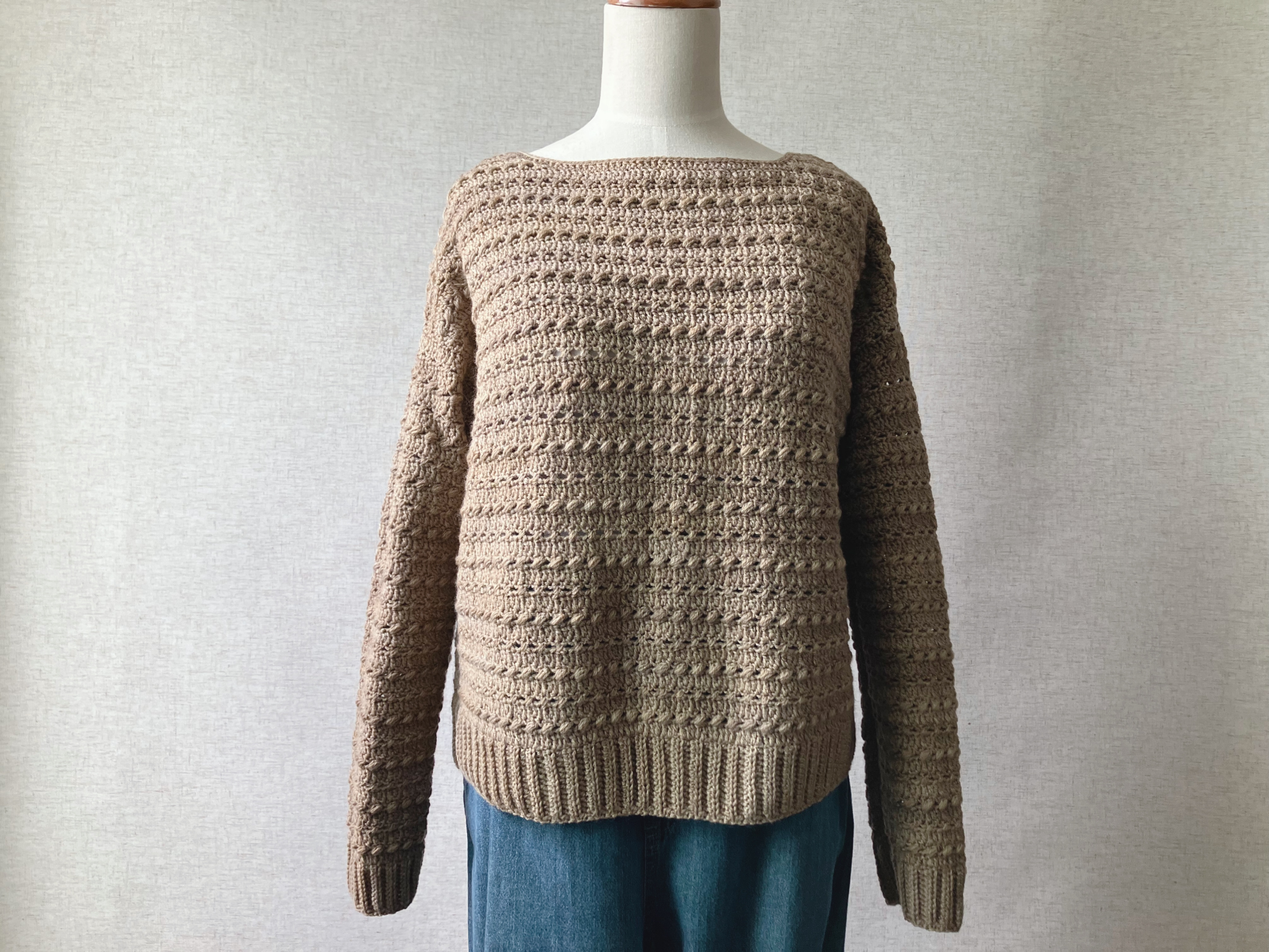 ATELIER *mati*の自分サイズで編むウェア制作講座の紹介画像6