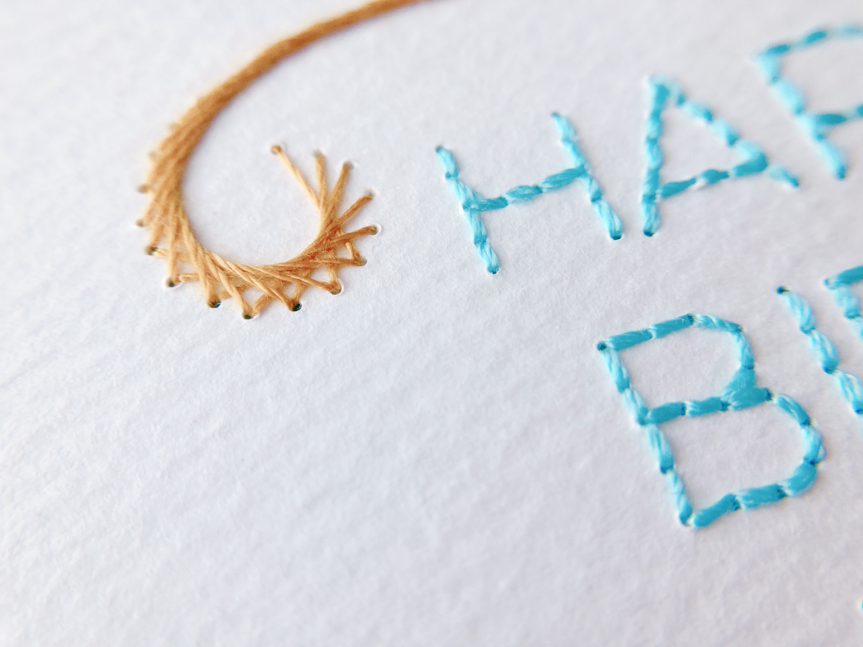 ～お花モチーフを愉しむ～基礎から学べる初めての紙刺繍講座の紹介画像5