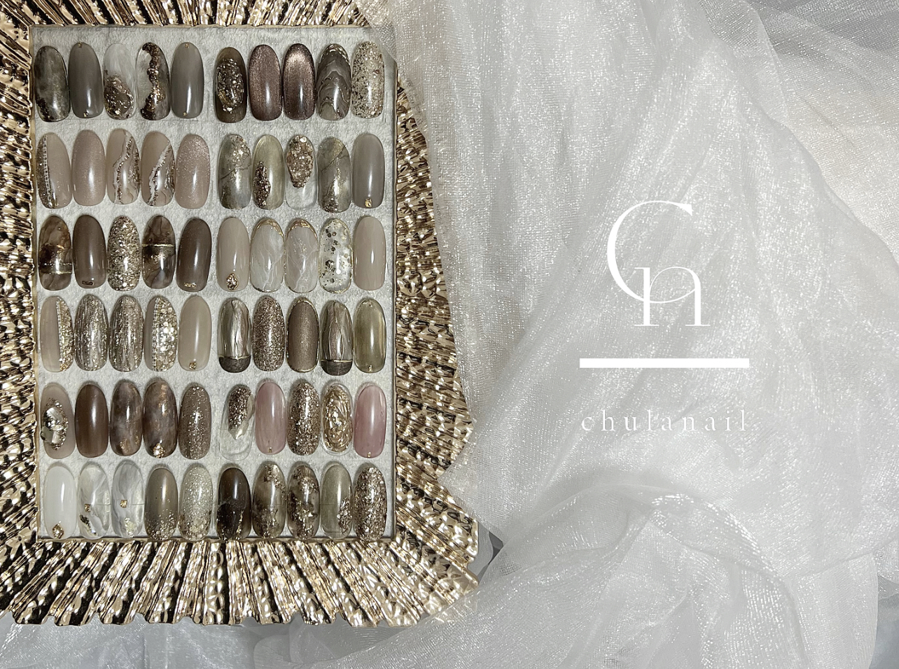 chulanail 猛特訓講座 ～ ニュアンスアート12選 徹底マスター〜