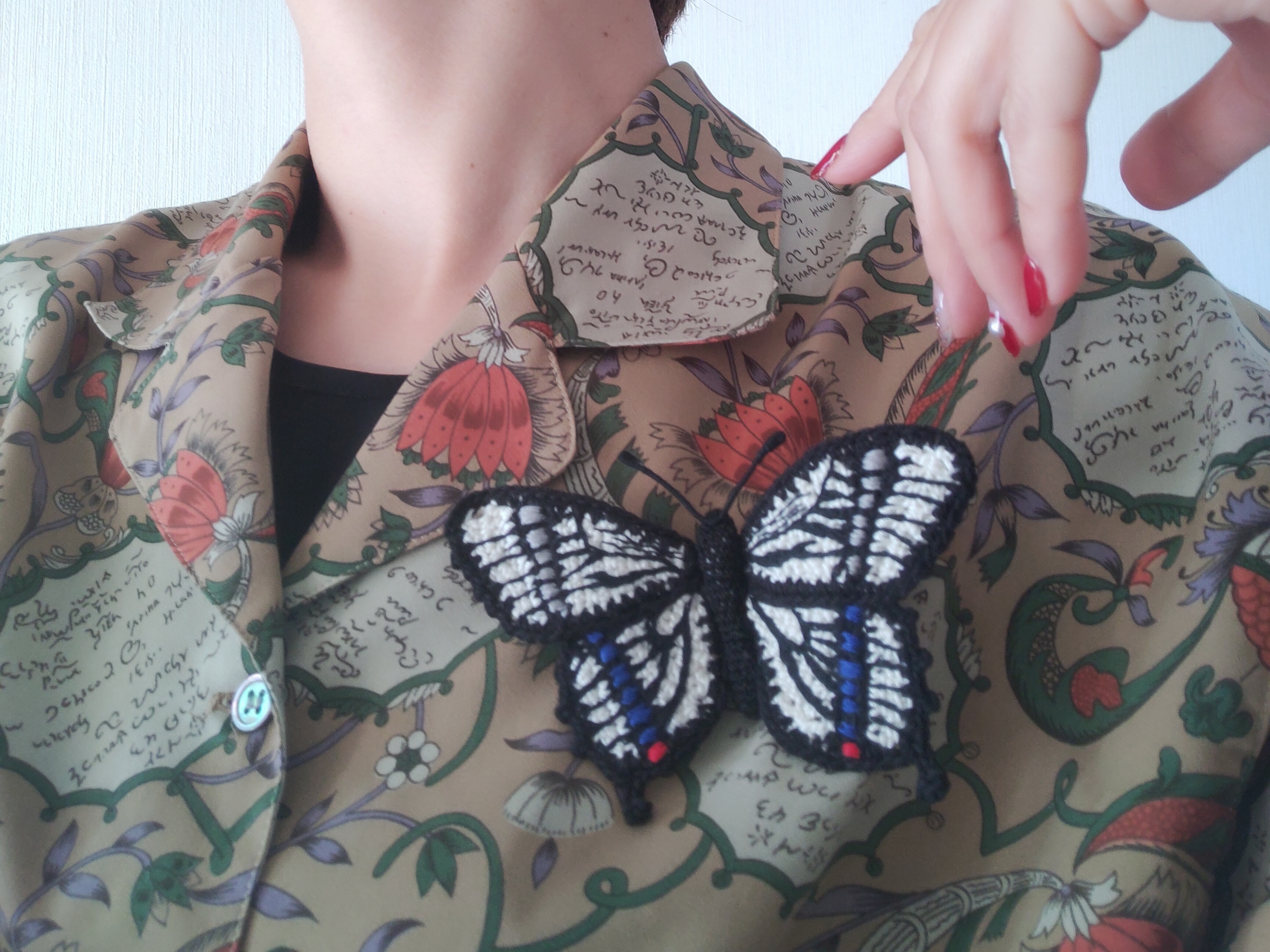 かぎ針で作る リアルな「アゲハ蝶」制作講座の紹介画像3