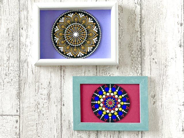 絵心不要！アクリル絵の具で描くドットマンダラ講座(基礎編)