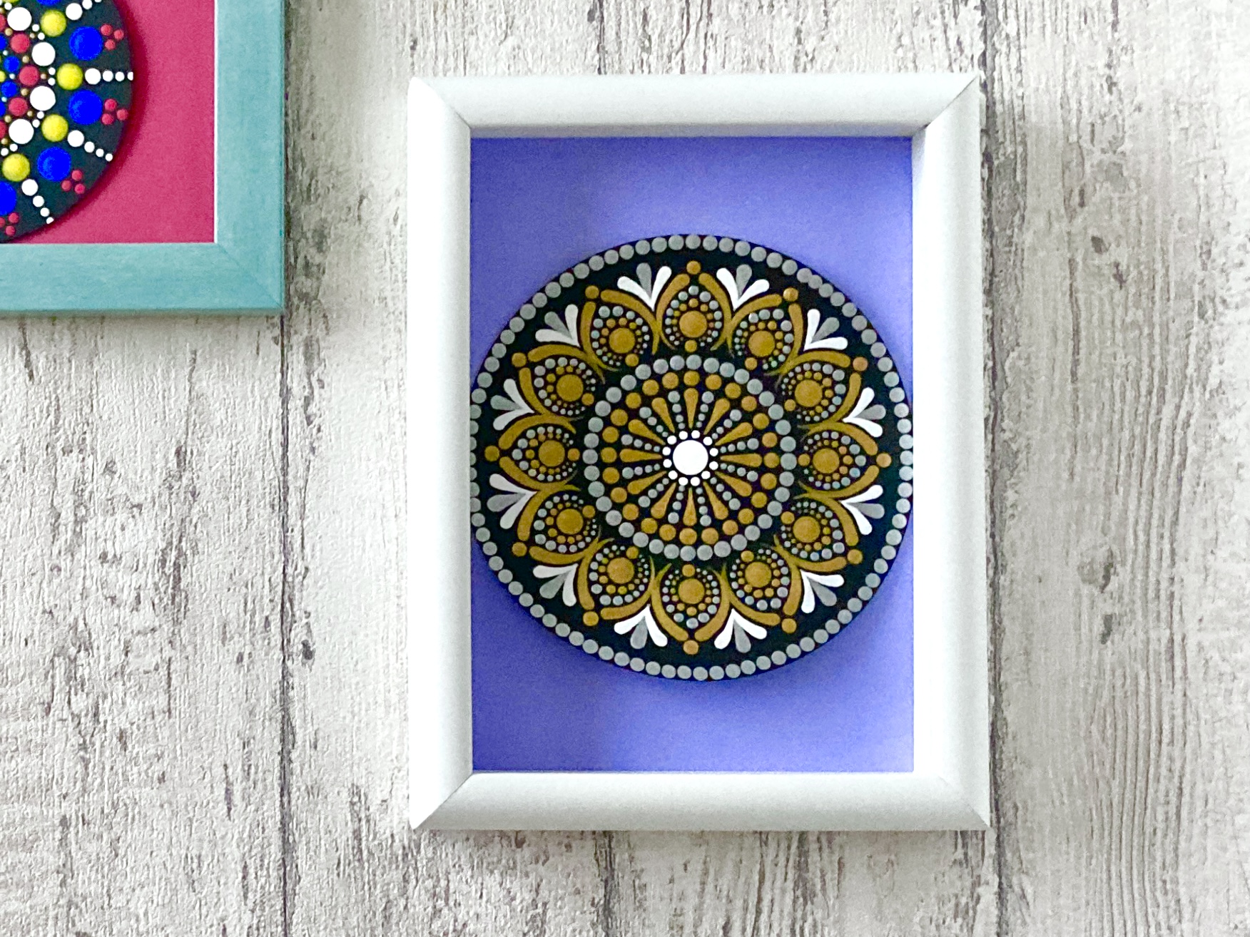 絵心不要！アクリル絵の具で描くドットマンダラ講座(基礎編)の紹介画像3