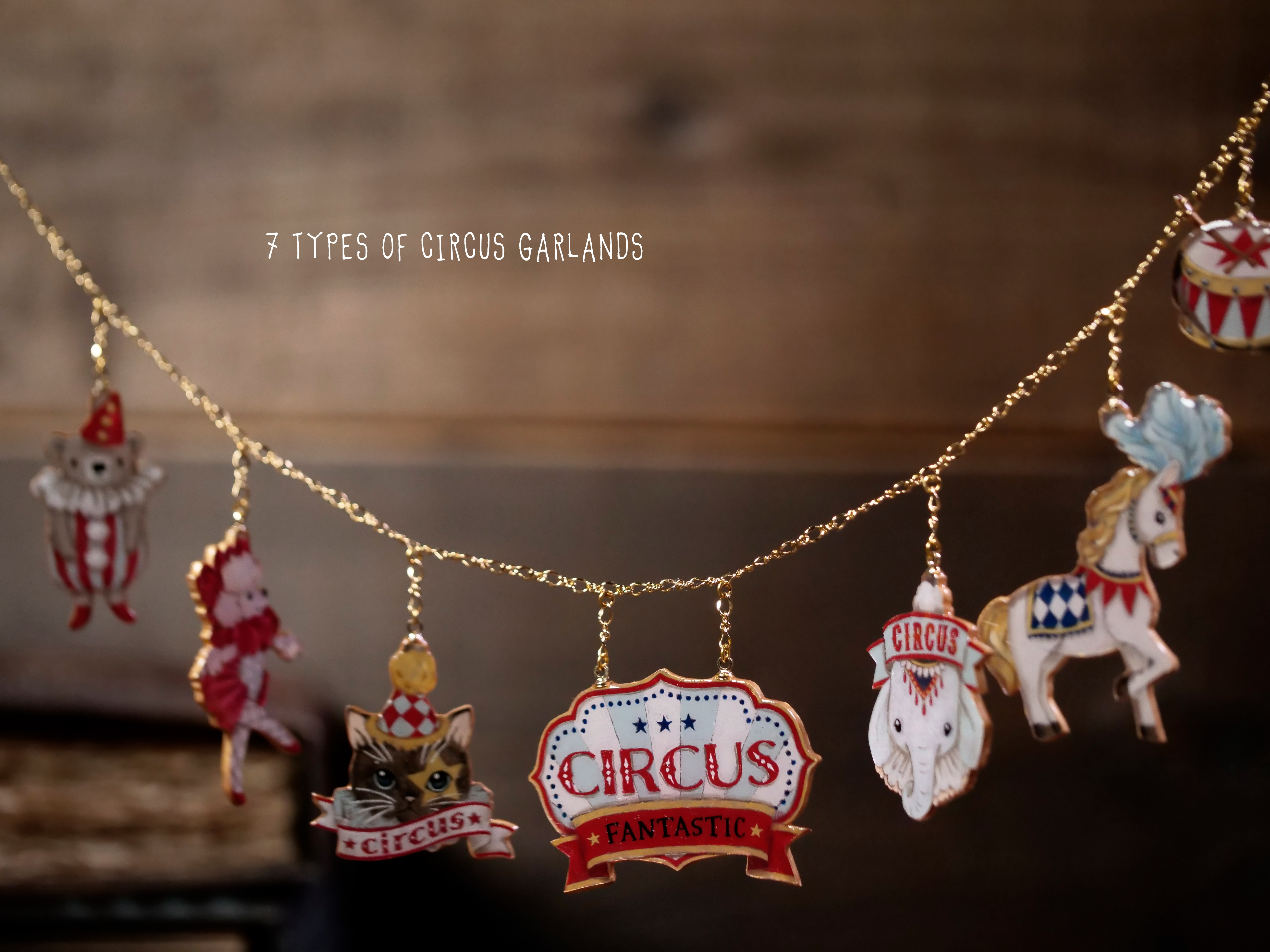 色鉛筆とプラバンで作る！アクセサリー雑貨講座 ~動物たちのサーカス~の紹介画像2