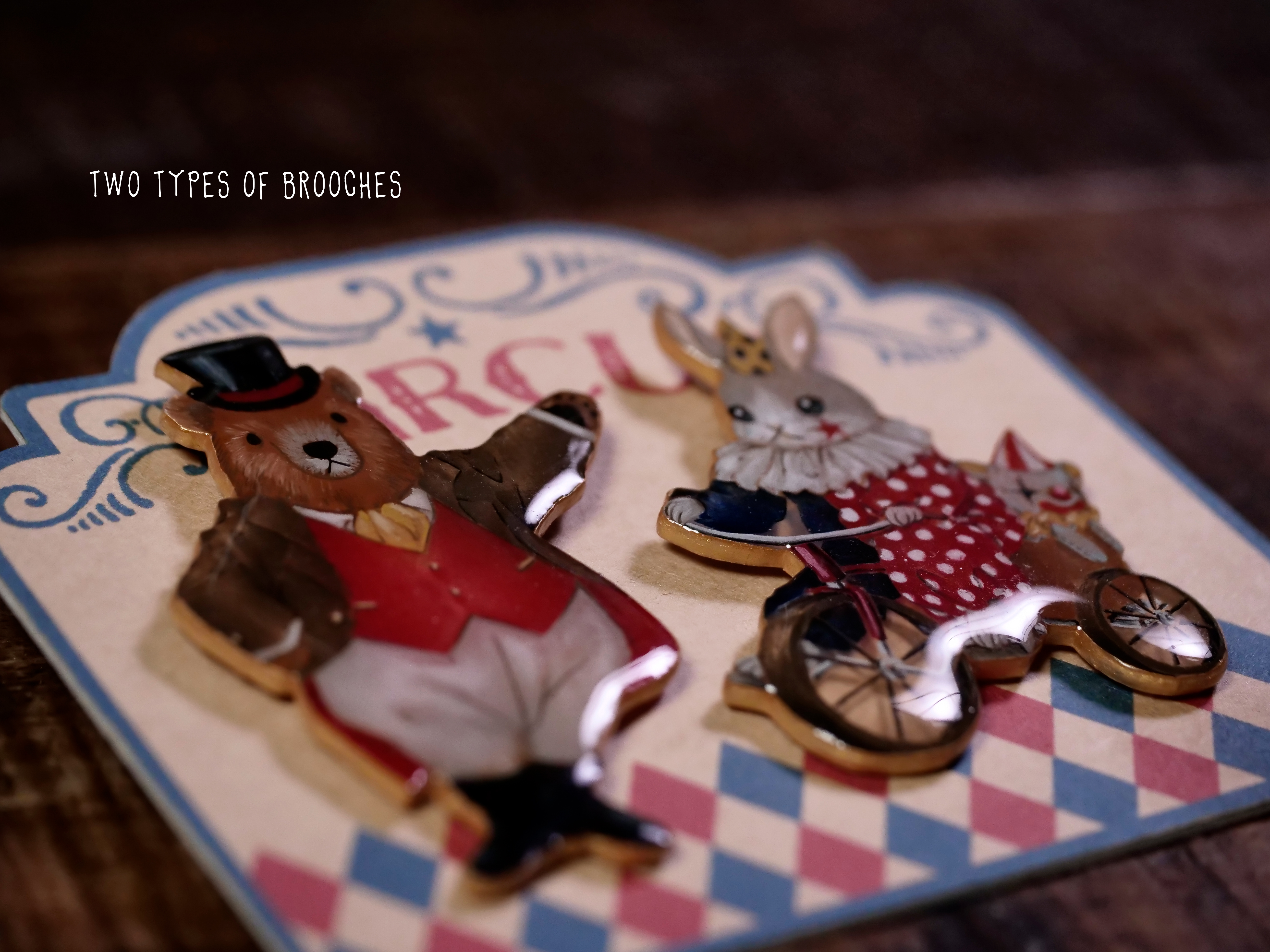 色鉛筆とプラバンで作る！アクセサリー雑貨講座 ~動物たちのサーカス~の紹介画像5