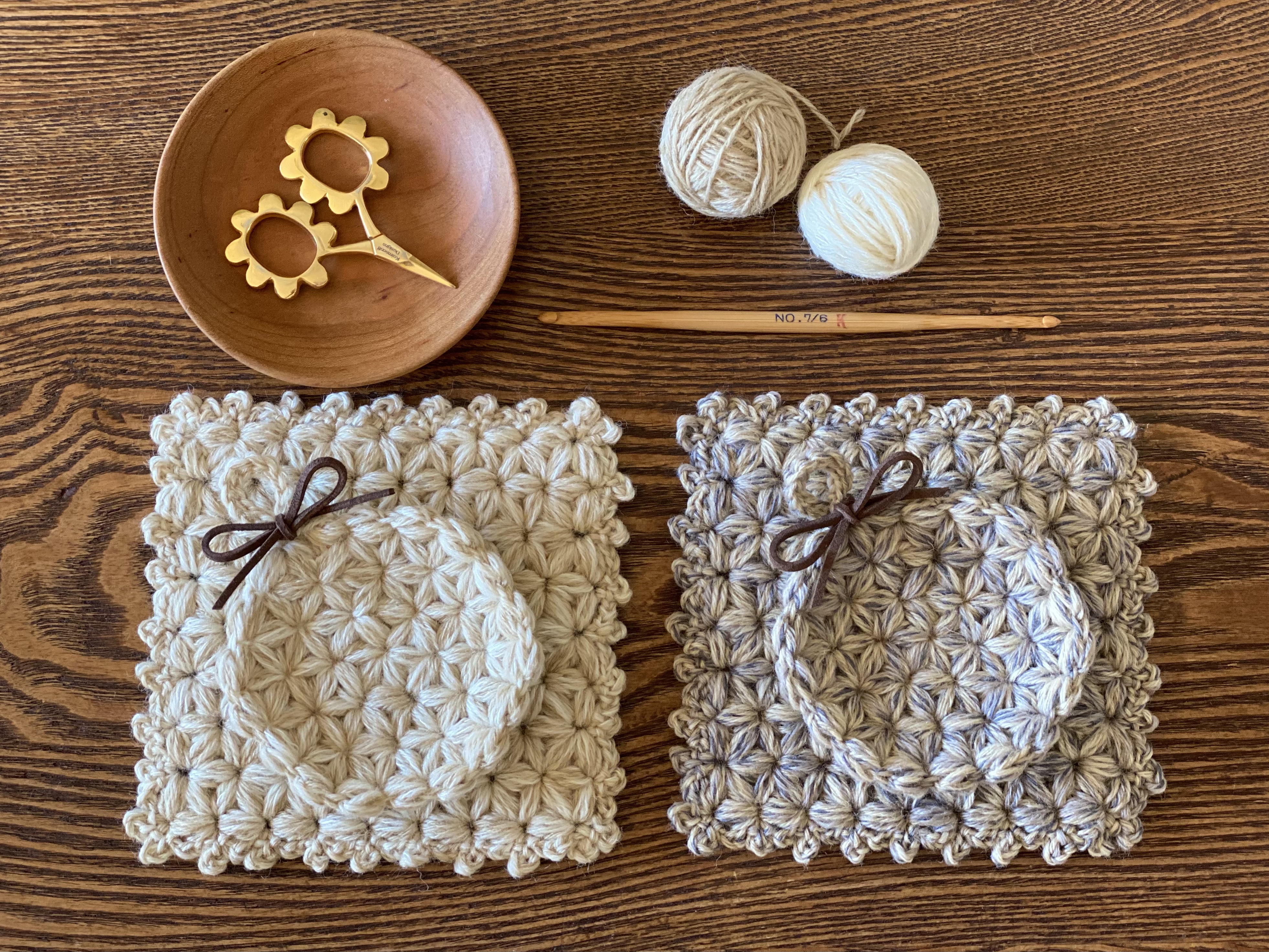 かぎ針編みで作る、6種類のかわいい小物制作講座の紹介画像2