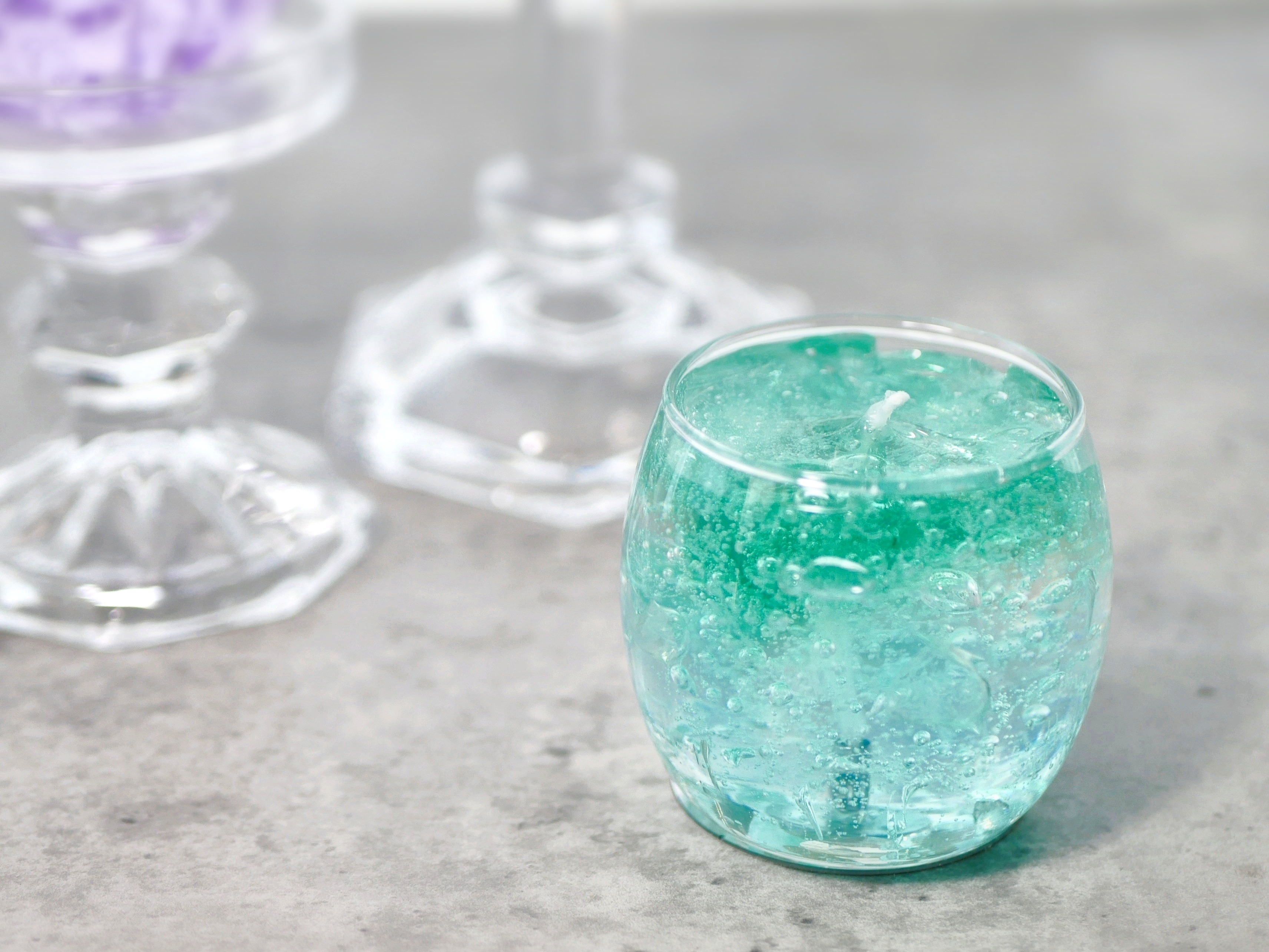 コースレッスン】透明感溢れる！はじめてのジェルキャンドル講座 | FANTIST