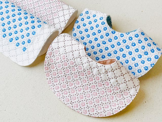 刺し子で作る、世界に一つのベビースタイ講座