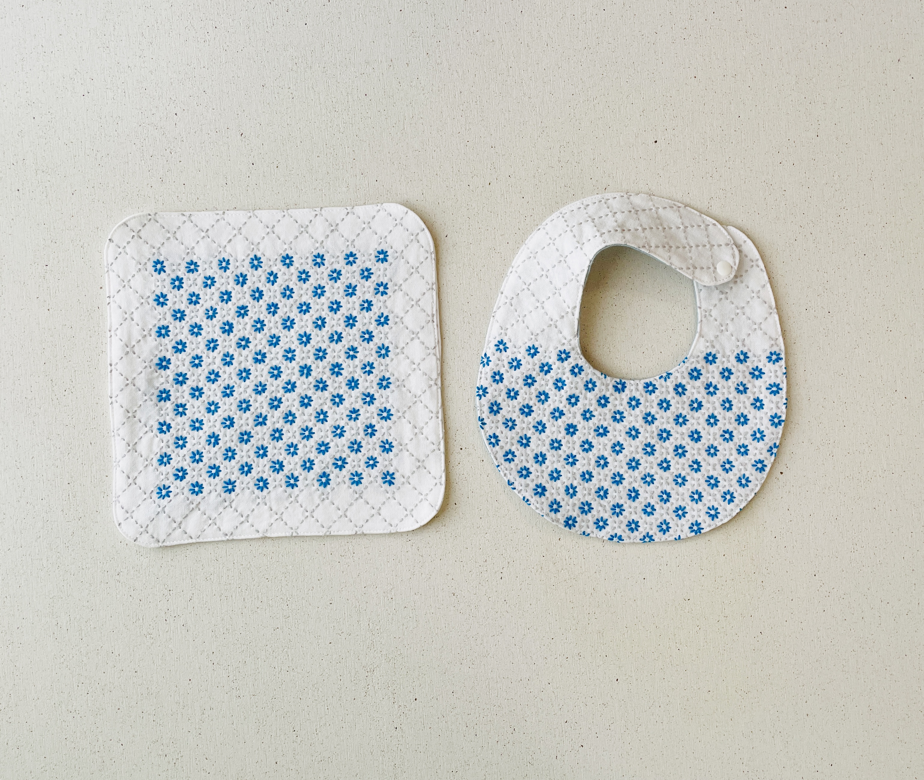 刺し子で作る、世界に一つのベビースタイ講座の紹介画像10