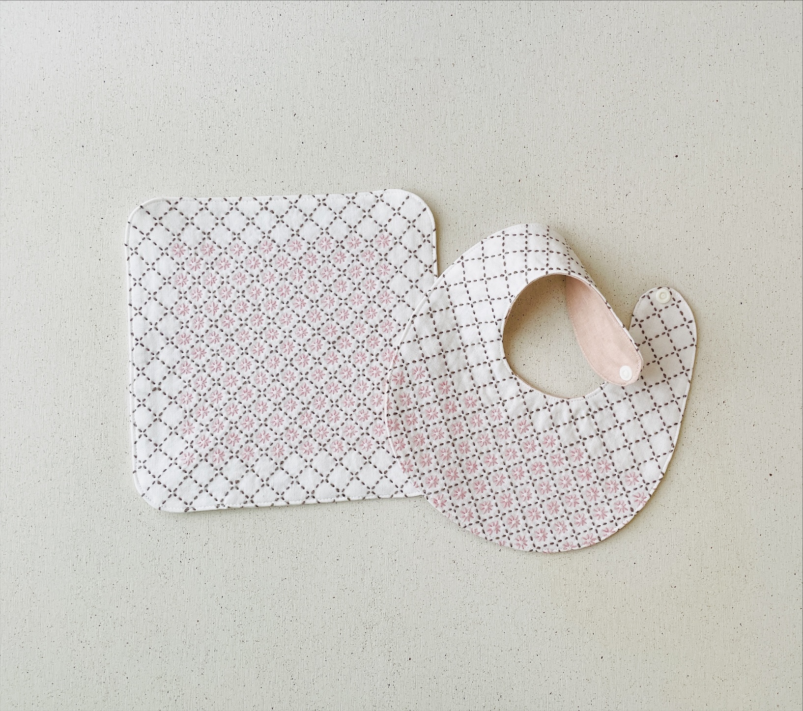 刺し子で作る、世界に一つのベビースタイ講座の紹介画像11