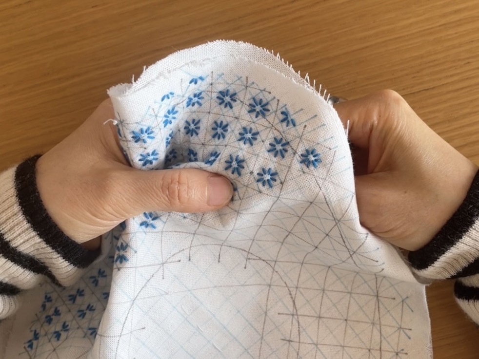 刺し子で作る、世界に一つのベビースタイ講座の紹介画像14