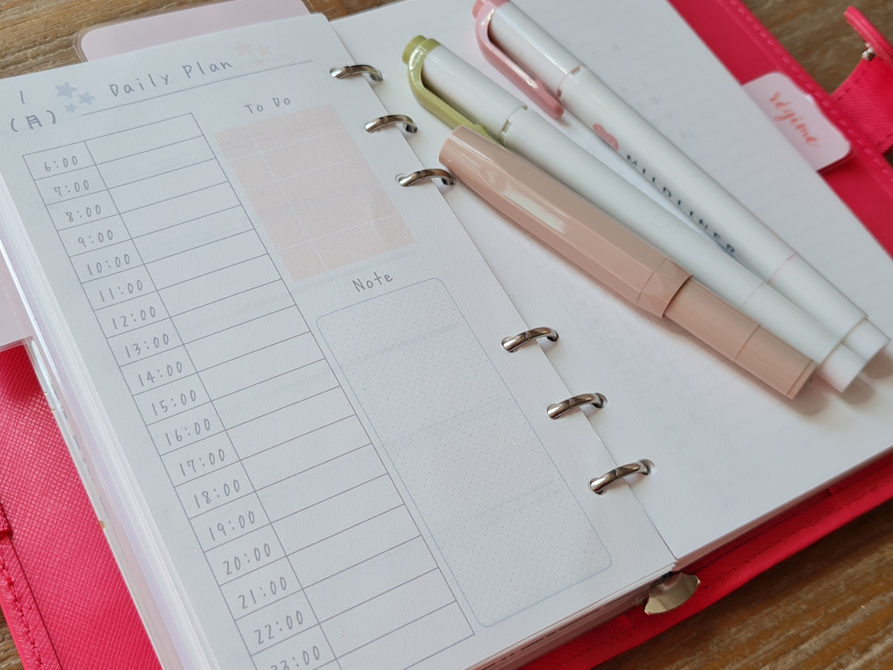 パワーポイントで作る、私だけの「オリジナル手帳リフィル」講座（バイブルサイズ）の紹介画像4