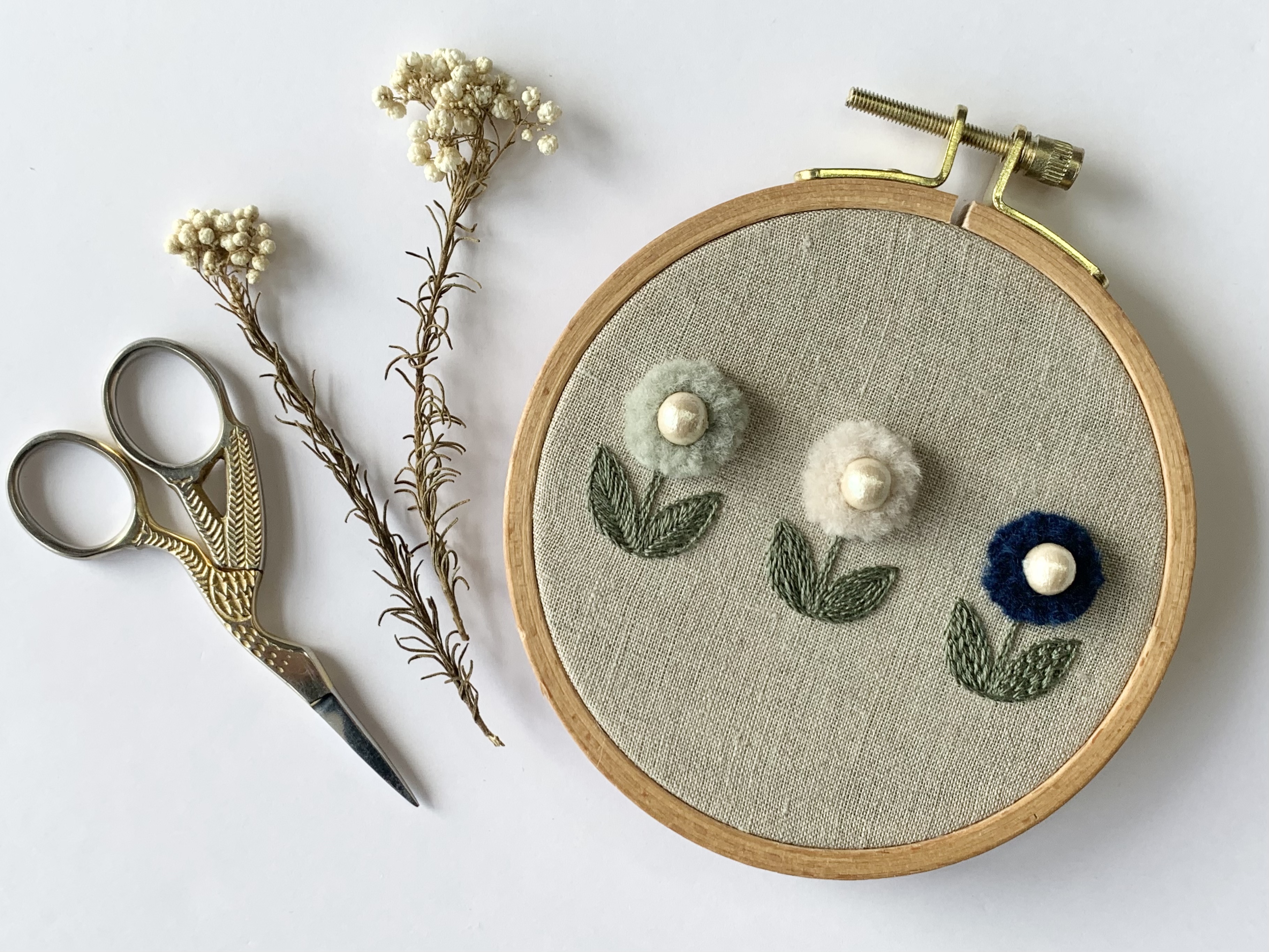 はじめてでも可愛くできる！ふわふわ立体刺繍講座の紹介画像6