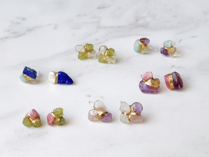 天然石で作る、金継ぎアクセサリー作り講座の紹介画像3