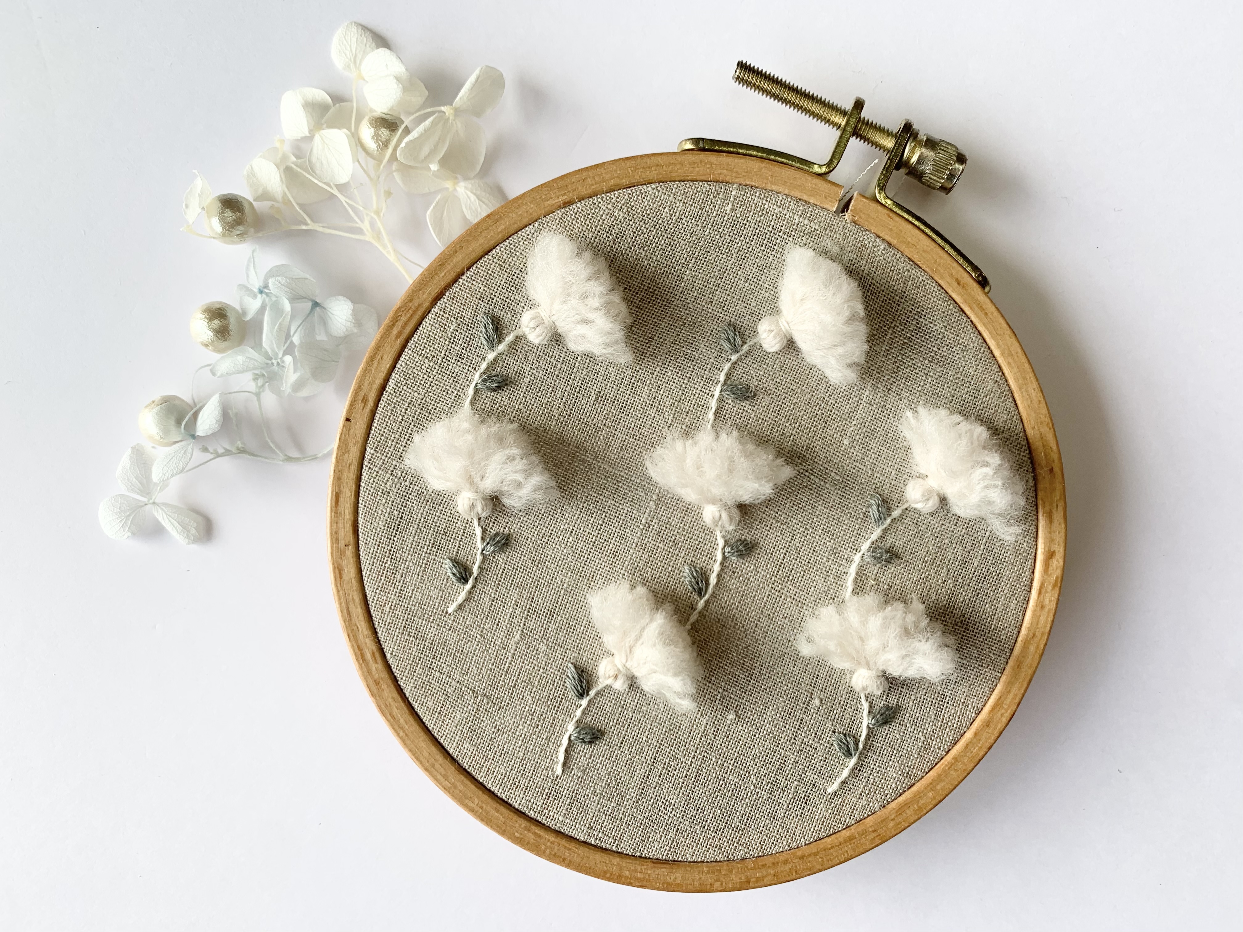 はじめてでも可愛くできる！ふわふわ立体刺繍講座の紹介画像8