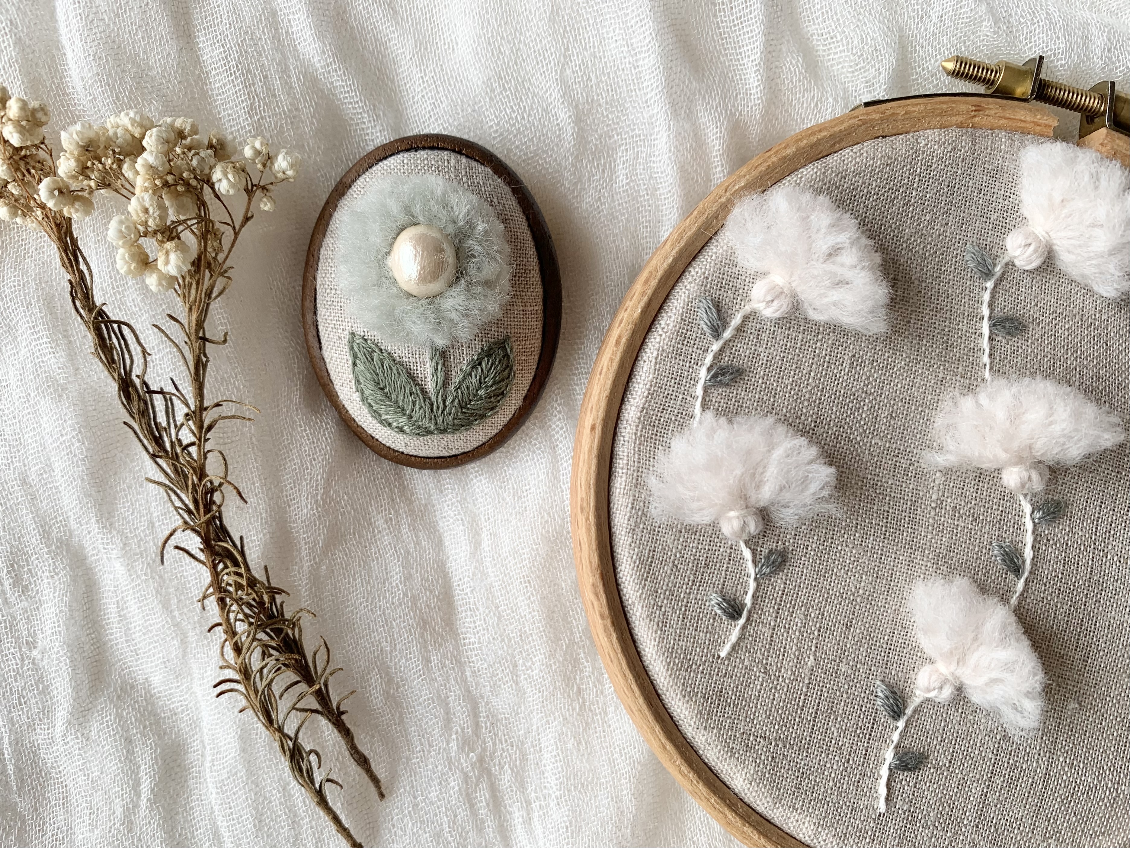 はじめてでも可愛くできる！ふわふわ立体刺繍講座の紹介画像9