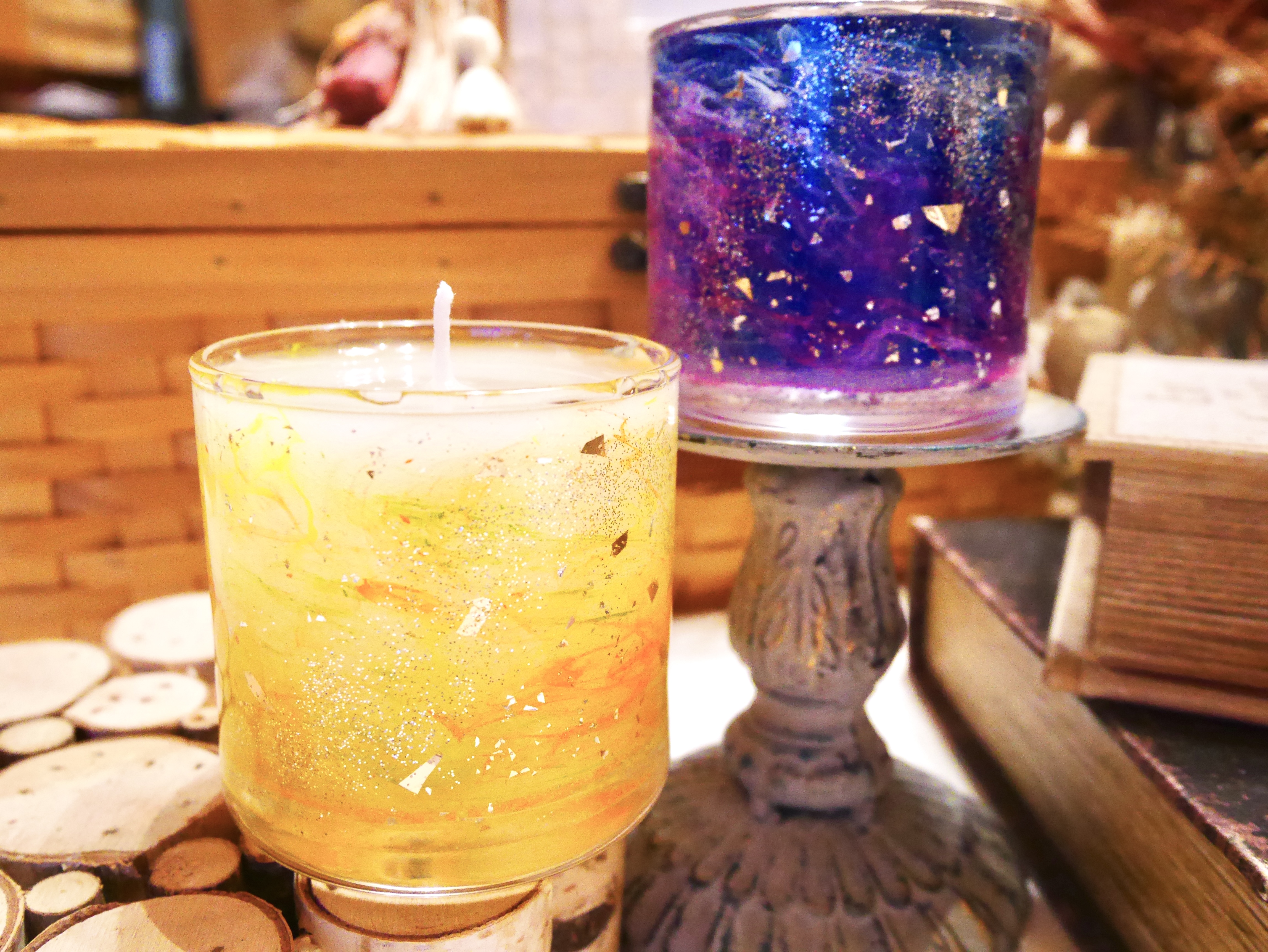 個性溢れる！ジェルキャンドル講座(マーブル4種)-Marble art gel course-の紹介画像4