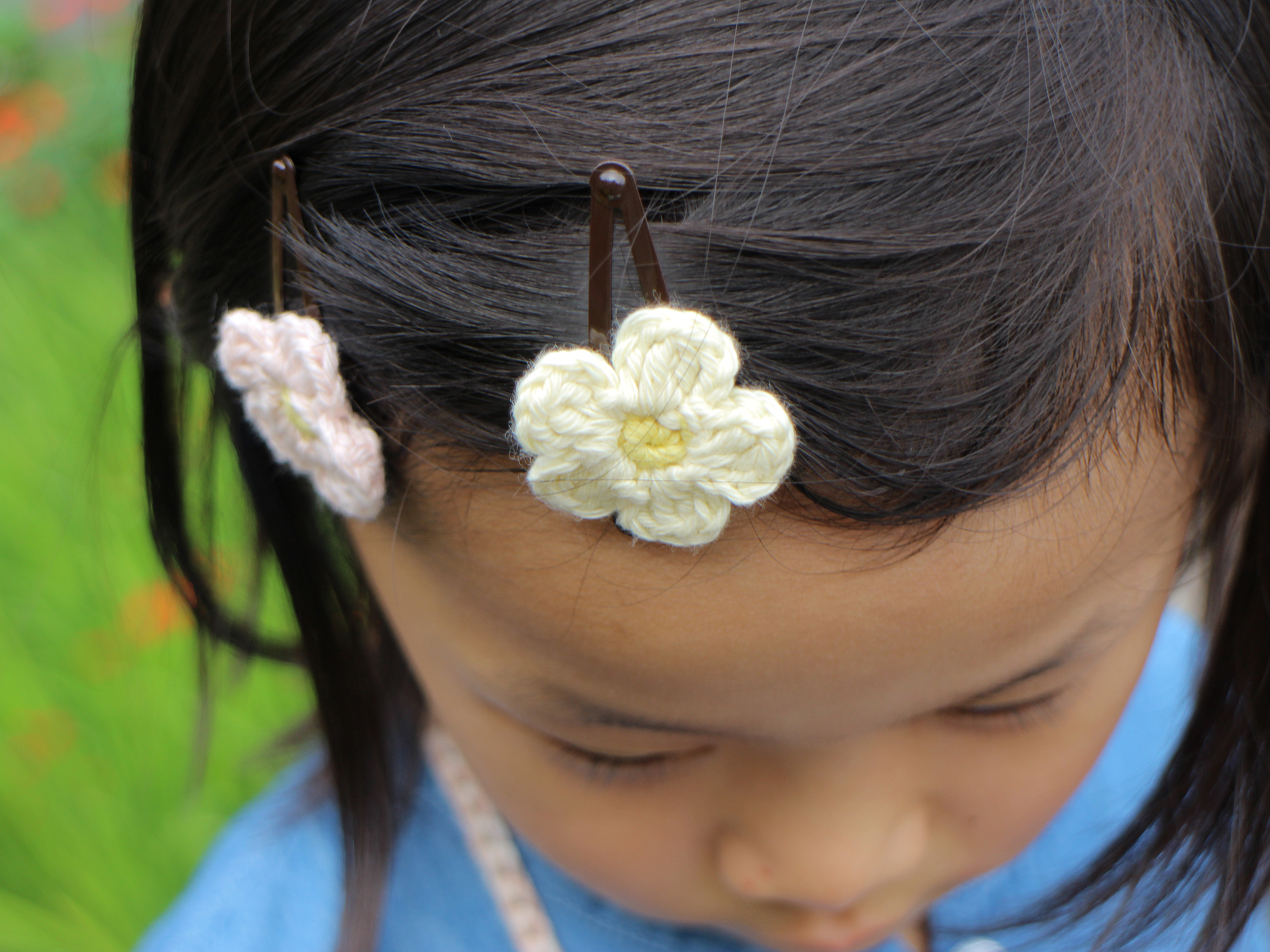 かぎ針編みの基本から学べる！キッズ小物製作講座 ~花かんむり・お花ポシェット~の紹介画像8