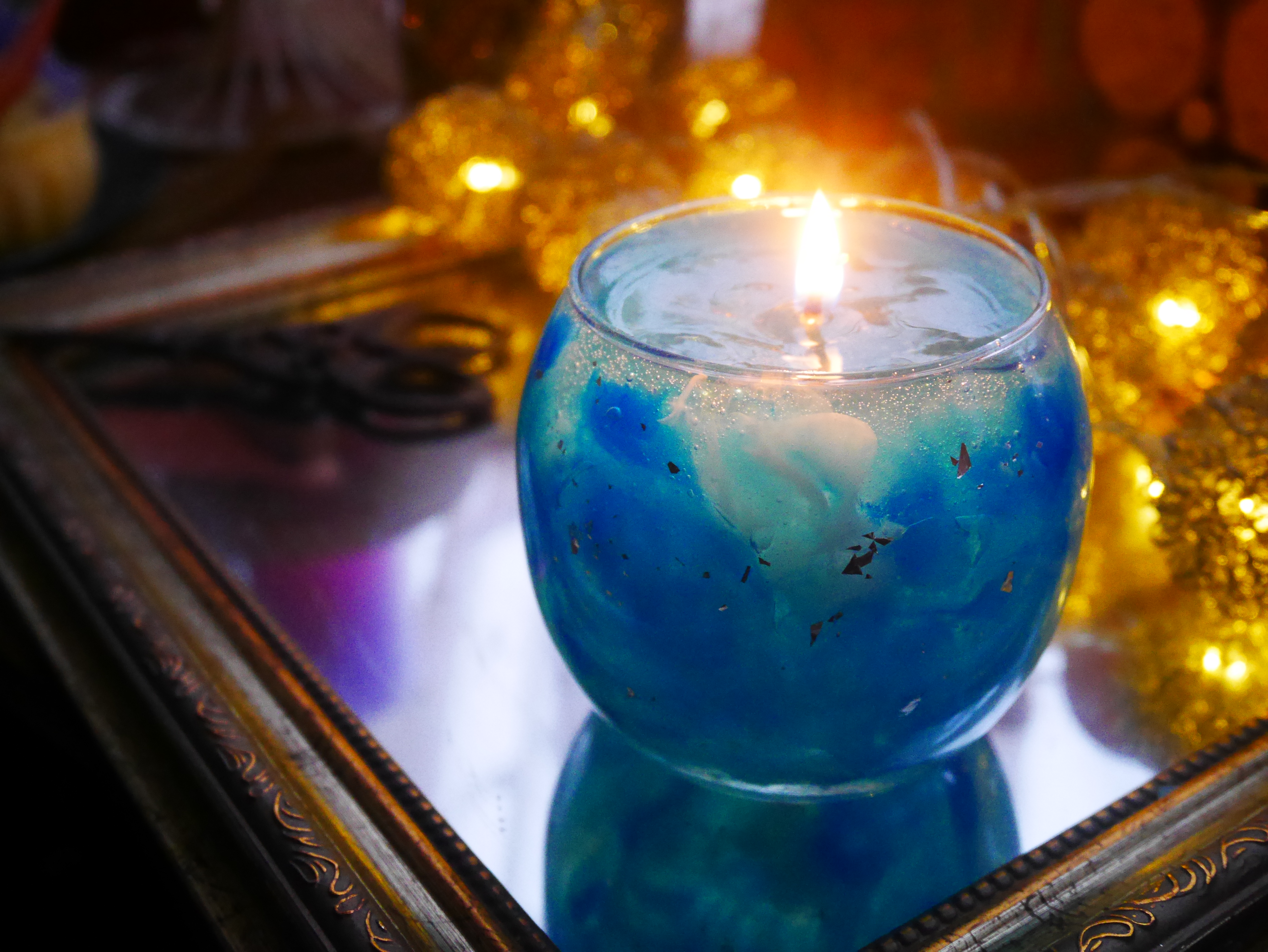 個性溢れる！ジェルキャンドル講座(マーブル4種)-Marble art gel course-の紹介画像6