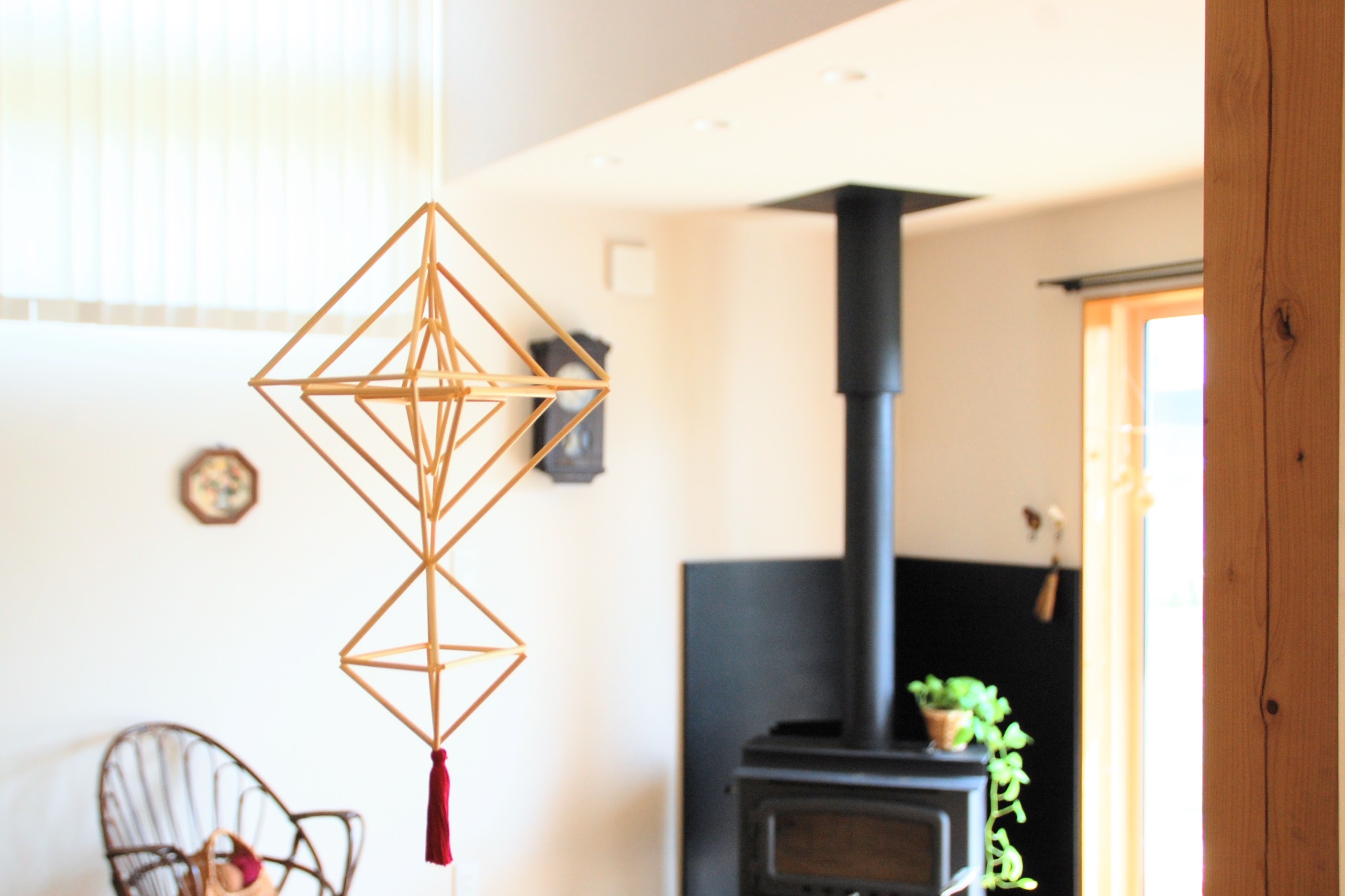 麦わらで作る！モビール「ヒンメリ作り」初級講座の紹介画像2