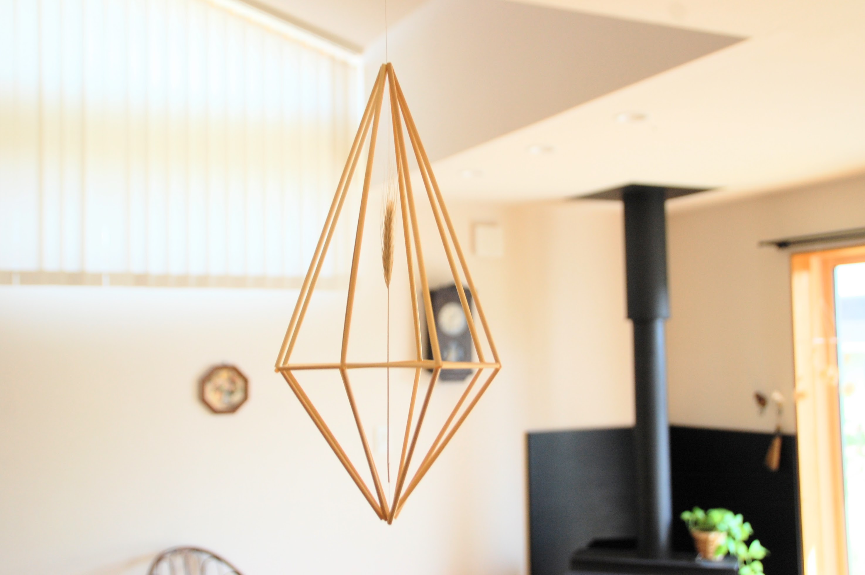 麦わらで作る！モビール「ヒンメリ作り」初級講座の紹介画像3